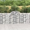  25 db íves horganyzott vas gabion kosár 200x30x100/120 cm