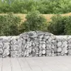  25 db íves horganyzott vas gabion kosár 300x50x80/100 cm