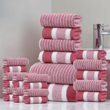  25 részes törölköző szett piros DV6728756-P lakástextília