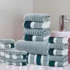  25 részes törölköző szett sötétzöld DV6728756-SZD