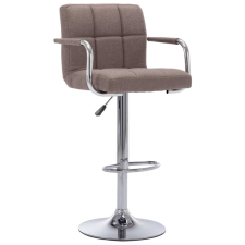  283418 Bar Stool Taupe Fabric bútor