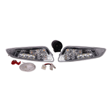 2843 Power1 LED első index szett nappali menetfénnyel - Vespa Primavera, Sprint, Elettrica motorkerékpár irányjelző