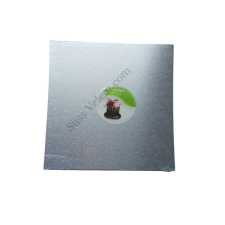  28*28 cm-es ezüst vékony tortadob sütés és főzés