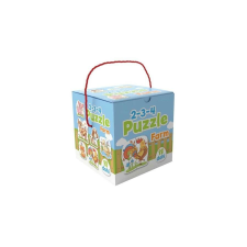  2-3-4 darabos puzzle - Farm puzzle, kirakós