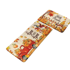 2 darabos őszi konyhai szőnyeg szett 50x80cm+45x150cm KG2163495-2 lakástextília