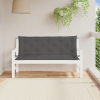  2 db antracit oxford szövet kerti padpárna 150 x 50 x 7 cm