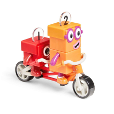 2 db figurából álló készlet Numberblocks Bicikli kalandok One and Two Hand2Minddel játékfigura