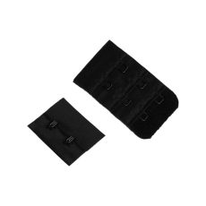  2 fix hosszabbítóból álló készlet Chrysalis melltartóhoz, szélesség 32 mm, Fekete