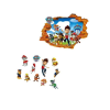  2 lapos Kibi matrica készlet, Paw Patrol mintás, bakelit, többszínű