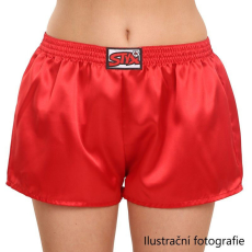  2. minőségű női bő szárú boxeralsó Styx Satin XL