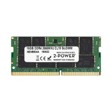 2-Power RAM memória 1x 16GB 2-POWER SO-DIMM DDR4 2666MHZ PC4-21300 | MEM5604A memória (ram)