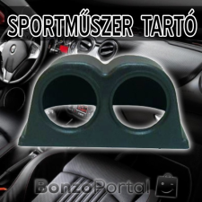 2 rekeszes sportműszer-tartó autóba autó tuning
