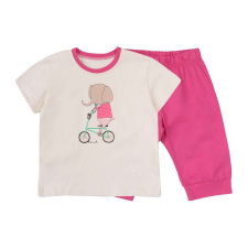 2 részes elefánt mintás szett Tej/pink( Méret: 98) gyerek ruha szett