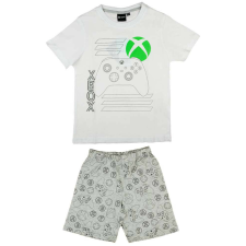  2 részes nyári fiú pizsama Xbox mintával gyerek hálóing, pizsama