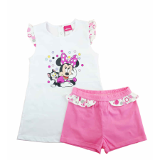  2 részes nyári szett cicás Minnie mintával gyerek ruha szett