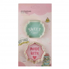  2 RÉSZES SÜTIKISZÚRÓ - KEKSZFORMÁK sütés és főzés