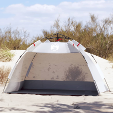 2 személyes szürke vízálló gyorskioldó strandsátor sátor
