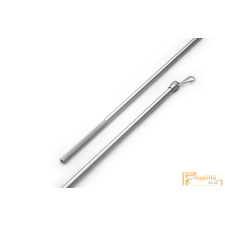  (2 szín 2 méret) Elhúzó pálca - Ezüst- 100 cm karnis, függönyrúd