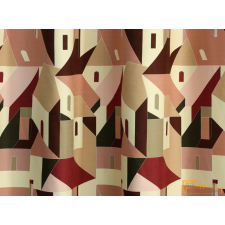  (2 szín) Dozmat dekor függöny-Mályva lakástextília