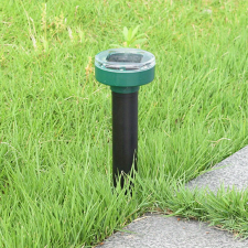  2db Kör alakú Napelemes Kártevőriasztó Kültéri Használatra elektromos állatriasztó