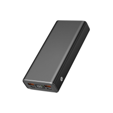2go 797518 ALU Powerbank USB-A + USB-C / 20000mAh 42,5W - Szürke (797518) power bank