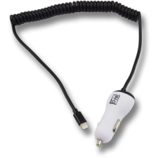 2go KFZ-Ladegerät Lightning + 1x USB MFI zertifiziert  sw (795631) mobiltelefon kellék