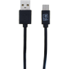 2go USB Lade-/Datenkabel USB Type-C 3.1  1m schwarz PET-Box (795782)