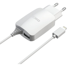 2go USB-Netz-Ladegerät DUO Lightning + 1x USB 1,4m  weiß (797166) mobiltelefon kellék