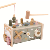 2Kids Toys Fa készségfejlesztő multifunkciós kalapálós, horgászós játék 8 db-os 27,5x15,5x12,5 cm