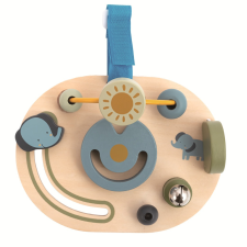2Kids Toys Fa motoros készségfejlesztő tábla elefánt 18x13,5x6,5 cm készségfejlesztő