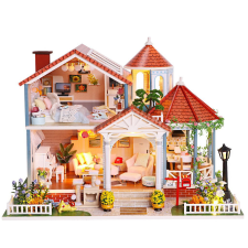 2Kids Toys Miniatűr ház Dom színes háza kreatív és készségfejlesztő