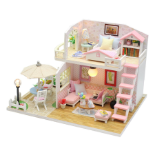 2Kids Toys Miniatűr ház Rózsaszín ház kreatív és készségfejlesztő