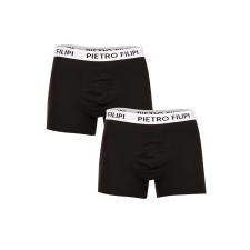 2PACK Pietro Filipi férfi boxeralsó golyó tartó fekete (2BCL003) XXL férfi alsó