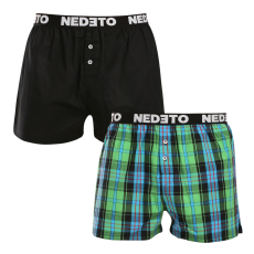  2PACK tarka Nedeto férfi klasszikus boxeralsó (2NTC004) XXL