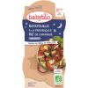 2xBABYBIO Esti menü provence-i ratatouille rizzsel 200 g