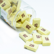30 darabos 2B radír készlet radír