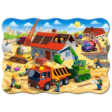 30 darabos házépítő puzzle puzzle, kirakós