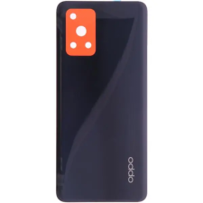  3202498 Gyári Oppo A74 Fekete akkufedél, hátlap mobiltelefon, tablet alkatrész