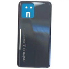  3203057 Gyári akkufedél hátlap - burkolati elem Realme 8, fekete mobiltelefon, tablet alkatrész