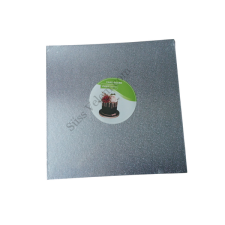  32*32 cm-es ezüst vékony tortadob sütés és főzés