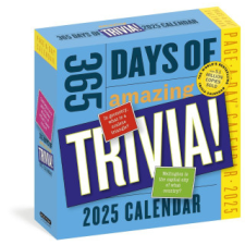 365 Days of Amazing Trivia Page-A-Day(r) Calendar 2025 naptár, kalendárium