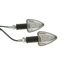 36 Index / irányjelző szett M8 menetes LED fekete Boost II motorkerékpár irányjelző