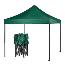  3 × 3 m összecsukható kerti pavilon – zöld HM-8003-Z kerti bútor