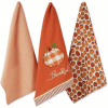  3 darabos „Pumpkin Spice” őszi konyhai törölköző szett – 45×66 cm LU1305687