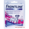  3 db Frontline Spot On L kullancs, bolha ellen közepes (20-40kg) kutya számára