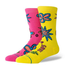  3 feet high crew zokni unisex szines m férfi zokni