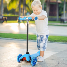  3 kerekű gyerek roller, kék roller