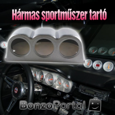  3 rekeszes sportműszer-tartó autóba autó tuning