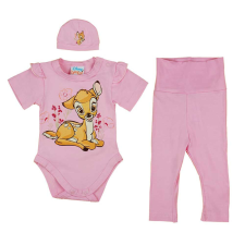  3 részes baba szett bambi mintával gyerek ruha szett
