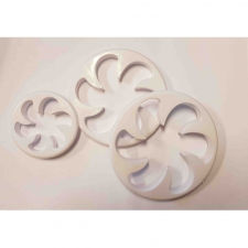  3 RÉSZES FONDANT KISZÚRÓ - SZÉLFORGÓ sütés és főzés